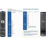 GENERAL TELUX SHD3404 - съвместимо дистанционно управление на марката General (SHD3404) Дистанционно