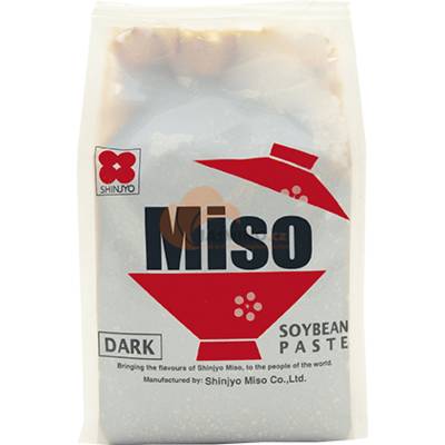 SHINJYO MISO Aka miso pasta tmavá 500g