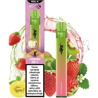 Venix X2 900 Strawberry Kiwi 18 mg 900 potáhnutí