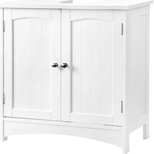 Vasagle Skrinka pod umývadlo VERONA, 60x30x60cm, biela BBC01WT