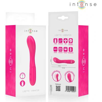 Intense lisette vibrator 19 cm flexible 10 vibrations pink