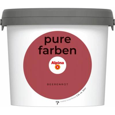 Alpina Pure Colors lesní červená 2,5 l