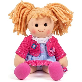 Bigjigs Toys Платнена кукла Maggie 34см