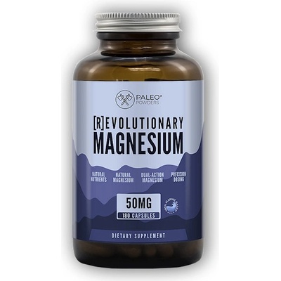 Revolutionary MAGNESIUM Paleo Powders 180 kapslí