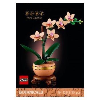 LEGO® Botanicals 10343 Miniatúrna orchidea