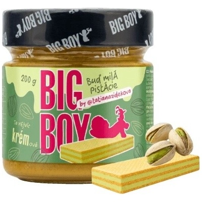 Big Boy Pistáciovomandlový krém Buď milá pistácie 200 g