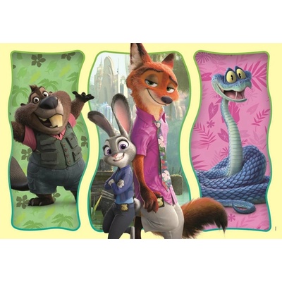 Clementoni Zootropolis 104 dílků