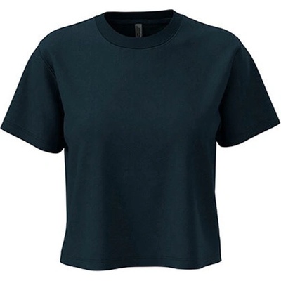 Next Level Apparel Dámske crop tričko NX7610 Midnight Navy