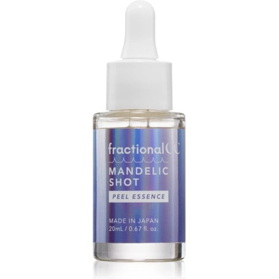 fractional CC Mandelic Shot Peel Essence ексфолираща есенция за освежаване и изглаждане на кожата 20ml