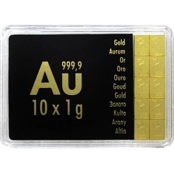 Valcambi Zlatý CombiBar 10 x 1 g