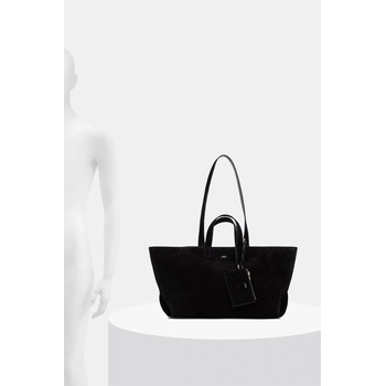 APC A. p. c. шопинг чанта дамска от велур le drummer (pxcal.f67057)