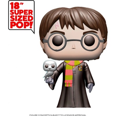Funko POP! Harry Potter Harry Potter with Hedwig Super Sized