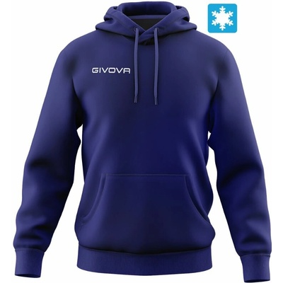Givova Felpa Con Cappuccio New Blu
