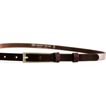Penny belts dámský kožený opasek 15-1-04 tmavě hnědý
