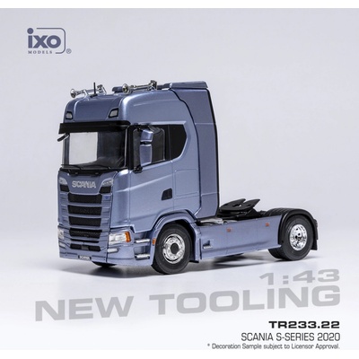Scania S Series 2020 Šedá IXO 1:43