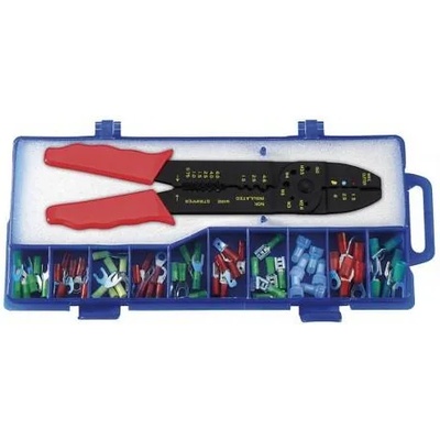 FERVI Клещи Fervi кербовъчни за изолирани кабелни обувки 220 мм, 0122