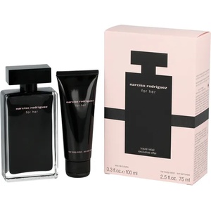 Narciso Rodriguez Narciso Rodriguez for Her Подаръчен комплект, Тоалетна вода 100ml + Мляко за тяло 75ml, Жени