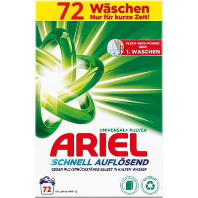 Ariel Univerzálny prací prášok 72 PD 3,96 kg