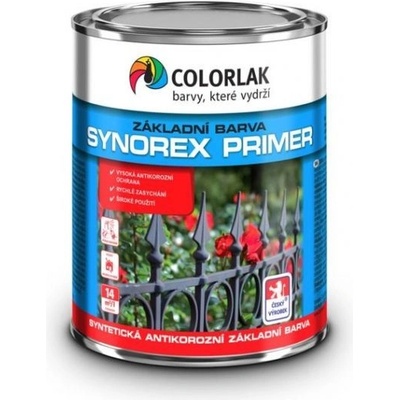 Colorlak SYNOREX PRIMER S2000 základní barva na kov 0,6L červenohnědá