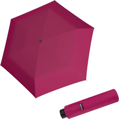 Doppler Havanna Fiber UNI 27 - dámsky ultraľahký mini dáždnik ružová