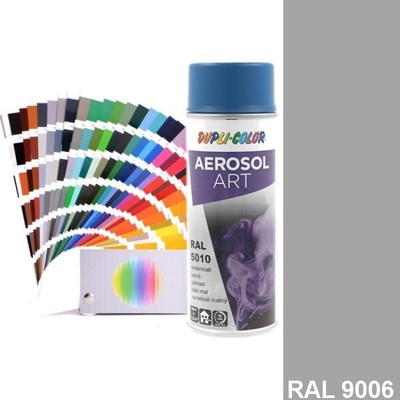 Dupli color Aerosol Art Lesk Ral 9006 400ml, Aerosol Art, 9006