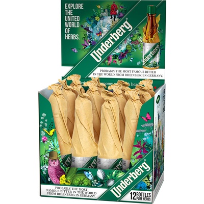 Underberg 44% 30 x 0,02 l (čistá fľaša)