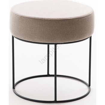 Asir Пуф relo, диаметър 40 см, бежов (as3177)