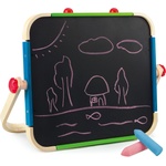 HaPe International Дъска за рисуване Hape - Двустранна, магнитна и черна дъска (H1009)