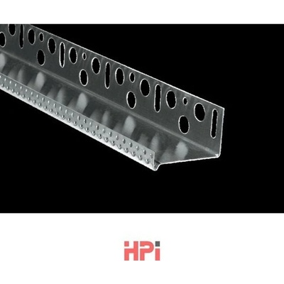 HPI soklová lišta Al s okapničkou U-Form 15cm délka 2bm, tl. plechu