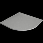 Mexen Bert полукръгъл поддушов парапет SMC 80 x 80 cm, сив - 4KR618080 (4KR618080)