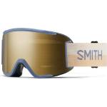 SMITH Ски маска Smith Squad S ChromaPop Mirror S3 + S0 Ski goggles - Steel Blue Split / CP Sun Black Gold Mirror + Clear (417-5392-0311)