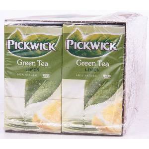 Pickwick Зелен чай лимон 12 x 40 г