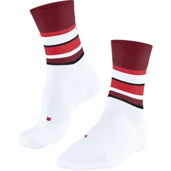 Falke Мъжки чорапи за бягане Falke Falke RU4 Endurance Compression Running socks - White / Red - размер 39-41 (EU) (207-1298-0214)