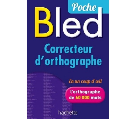 BLED Poche Correcteur DOrtographe