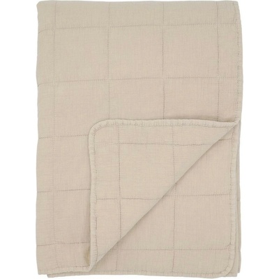 Béžový přehoz s opraným vzhledem Aix Vintage Quilt - 130 x 180 cm - Chic Antique