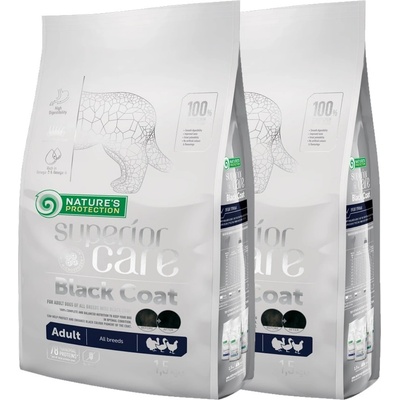 Natures Protection PRO Superior care black dog GF Adult poultry All Breeds 2 x 10 kg