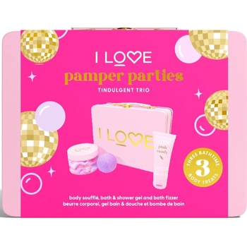 I LOVE Pamper Parties Tindulgent Trio подаръчен комплект в кутия