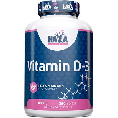Haya Labs Витамин D-3 HAYA LABS 400 IU, 250 Softgels