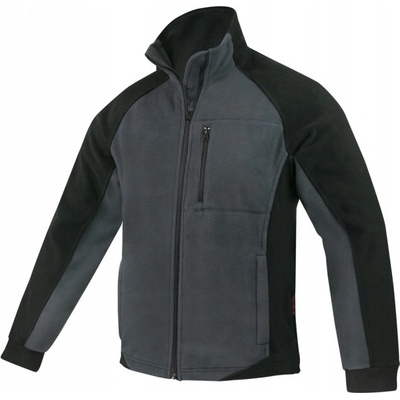 Art Mas Fleece mikina Polar bi šedá