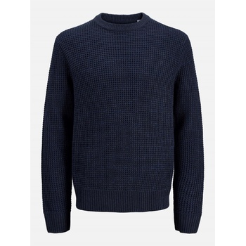 JACK & JONES Пуловер Jack and Jones Men's Knitted Crew Neck Jumper - Sky Captain