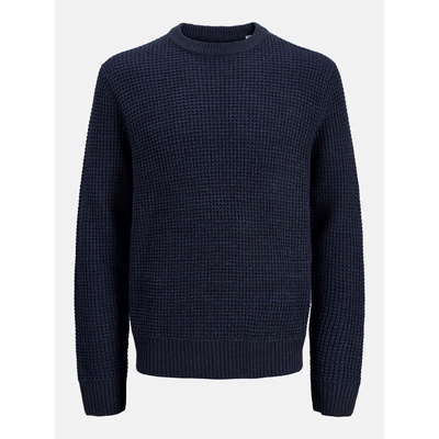 JACK & JONES Пуловер Jack and Jones Men's Knitted Crew Neck Jumper - Sky Captain