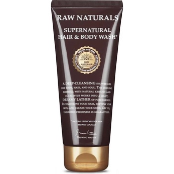 Recipe for Men Шампоан и душ гел Recipe for Men Raw Naturals Supernatural Hair & Body Wash (200 мл) Сапуни и дезинфекции