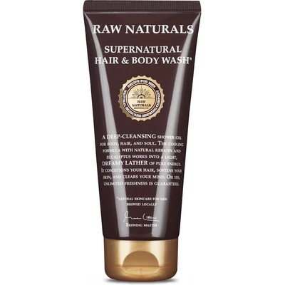 Recipe for Men Шампоан и душ гел Recipe for Men Raw Naturals Supernatural Hair & Body Wash (200 мл)