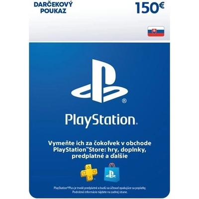 PlayStation Store predplatená karta 150€