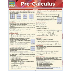 Pre-Calculus | BarCharts Inc (ISBN: 9781423228158)