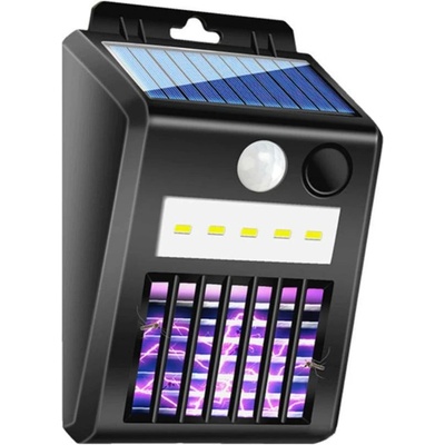 Соларна лампа против комари и други насекоми, със сензор за движение - Atron (MI/SMK)