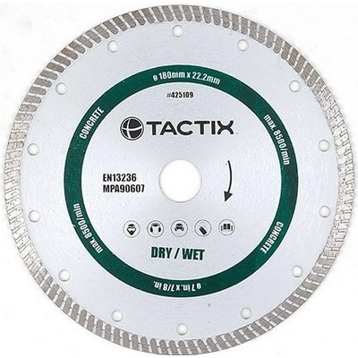 Tactix Kotúč diamantový 125 x 22.2 mm 425105