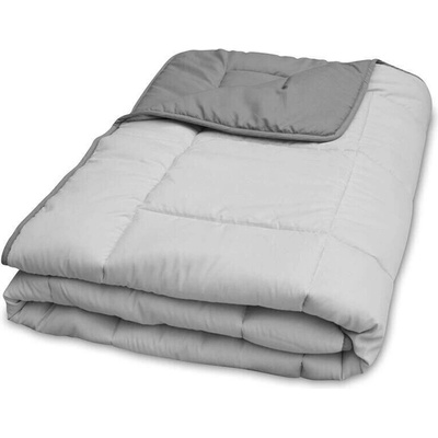 Walra Travel Bed-in-Bag Přikrývka světle šedá / tmavě šedá 140x200