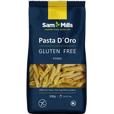 Sam Mills Kukuřičné těstoviny penne bez lepku 500g