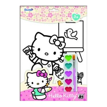 Hello Kitty omalovánka
